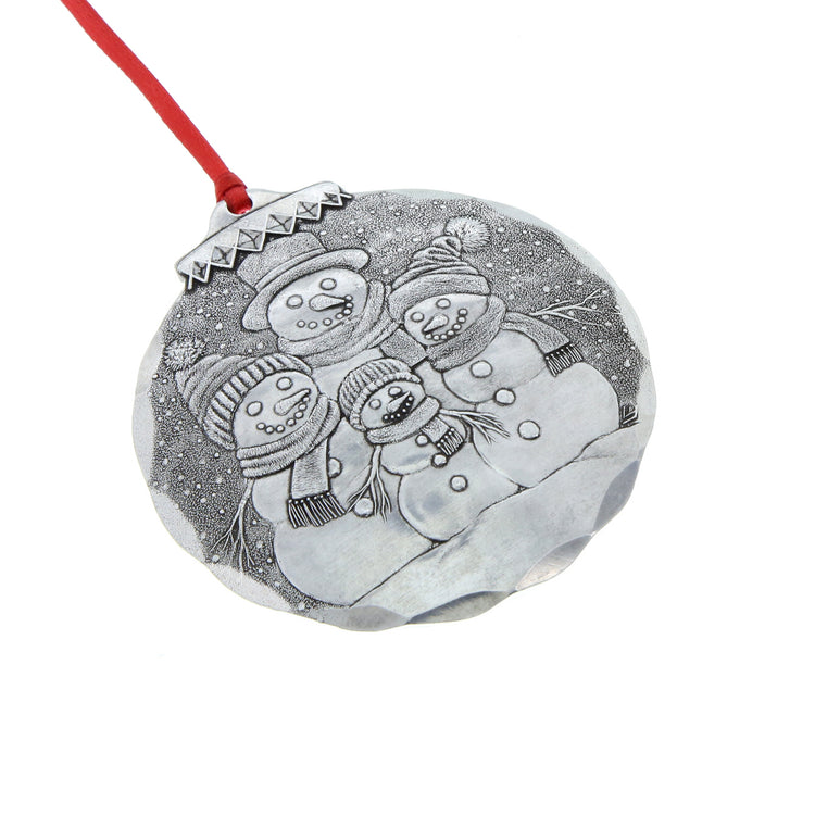 Snowman Family of Four Ornament
