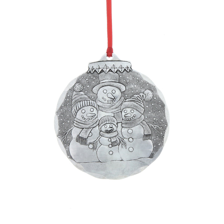 Snowman Family of Four Ornament