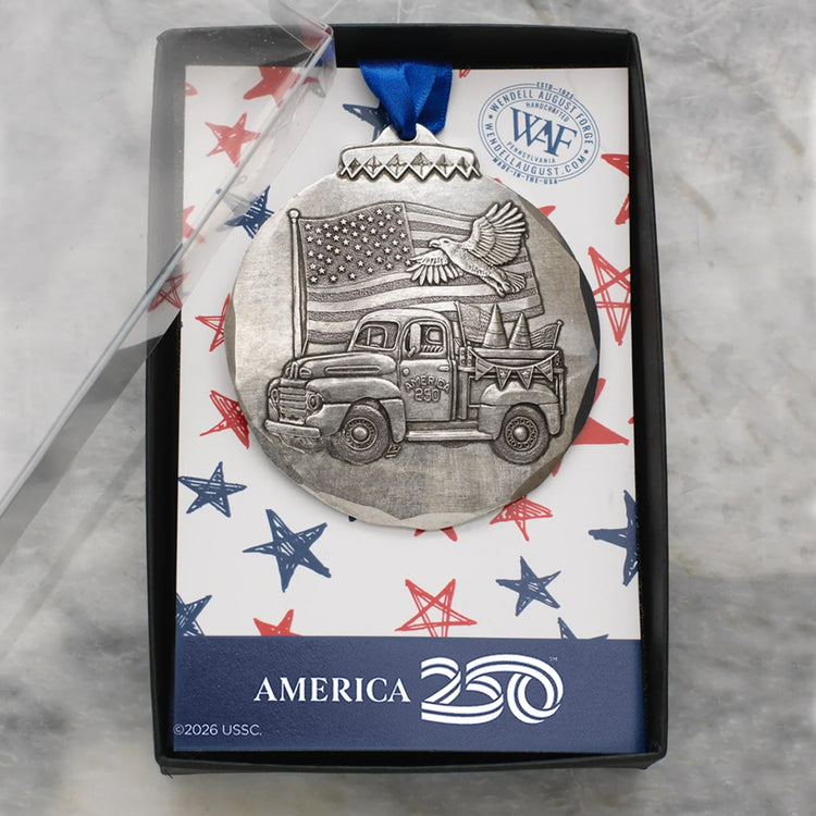 America250 Vintage Truck Patriotic Ornament