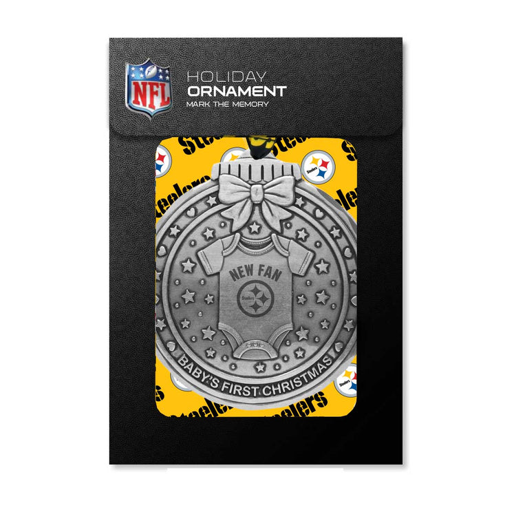 Steelers Baby's First Christmas Ornament