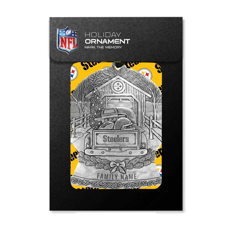Pittsburgh Steelers Tailgate Truck Christmas Ornament