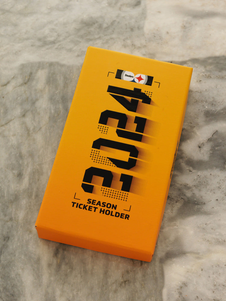 2024 Pittsburgh Steelers Season Ticket - Wendell August Forge