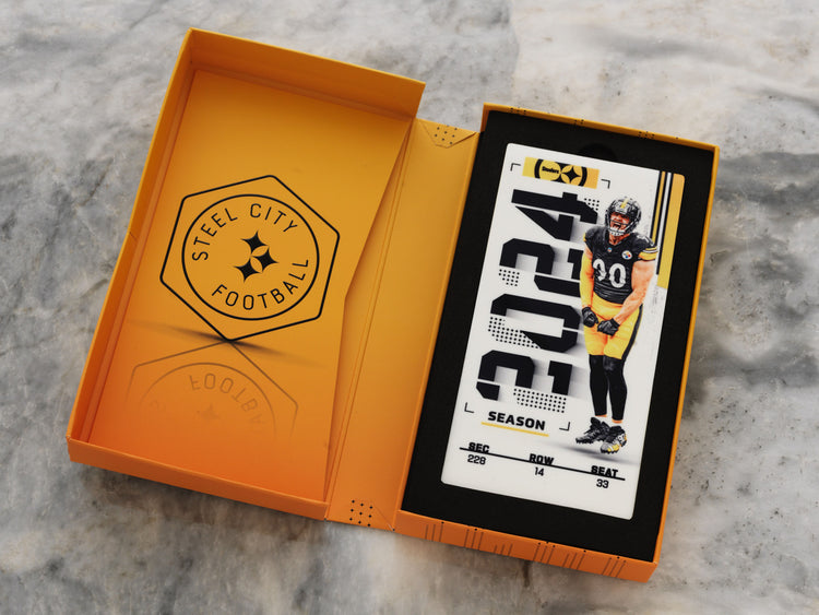2024 Pittsburgh Steelers Season Ticket - Wendell August Forge