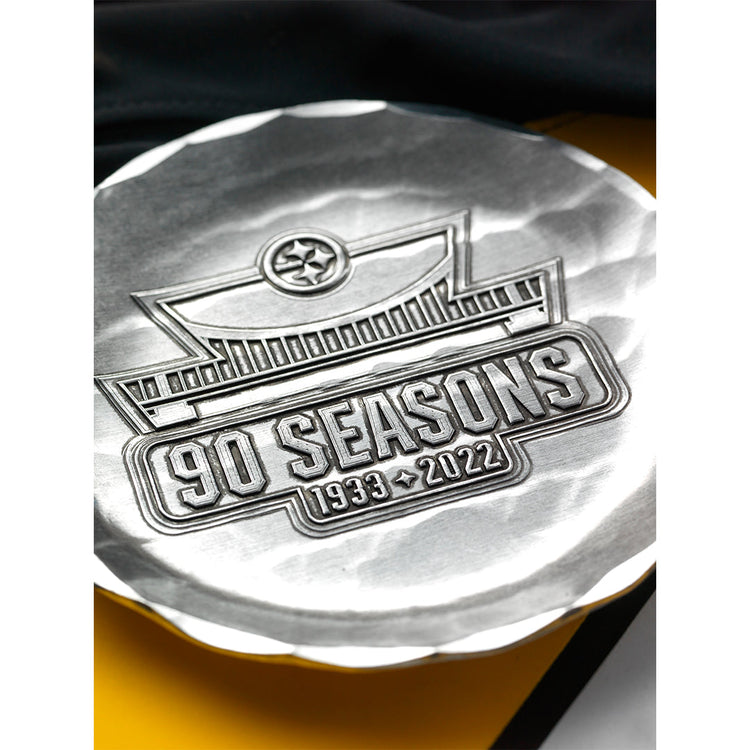 Pittsburgh Steelers 90 Seasons Coaster 
