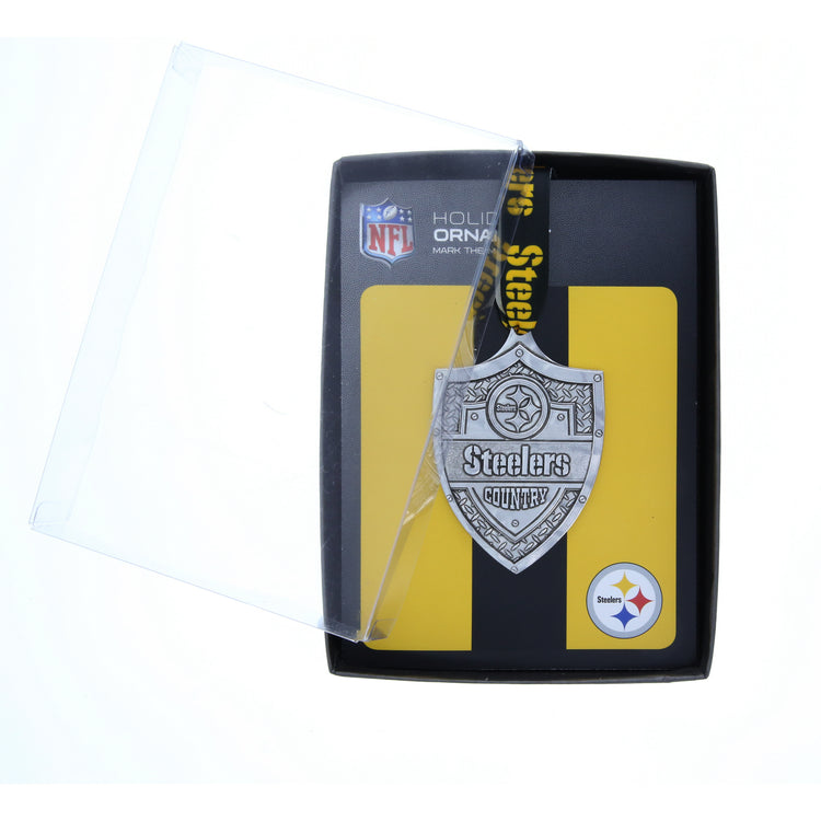 Steelers Country Shield Ornament (Aluminum)