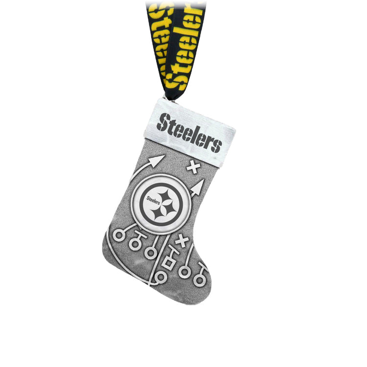 Pittsburgh Steelers Playbook Stocking Ornament 