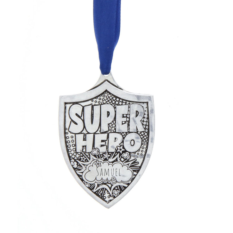 Super Hero Shield Ornament 