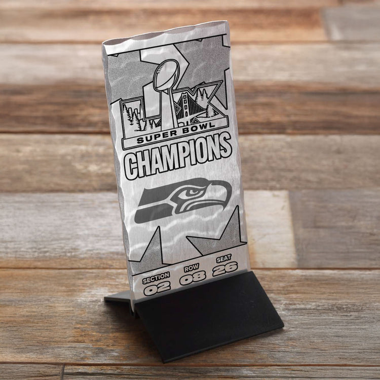 Super Bowl LX Champion Collector's Ticket
