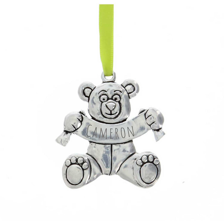 Teddy Bear Baby Ornament 