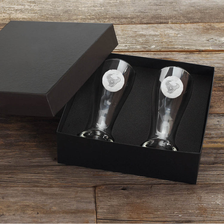 Houston Texans 2-Piece Pilsner Set 