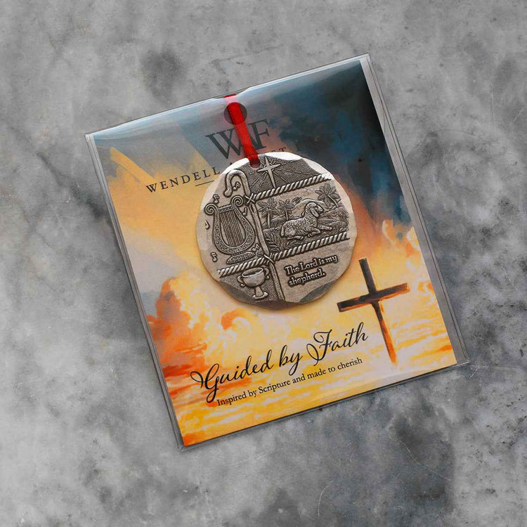 The Lord is My Shepherd Christmas Ornament