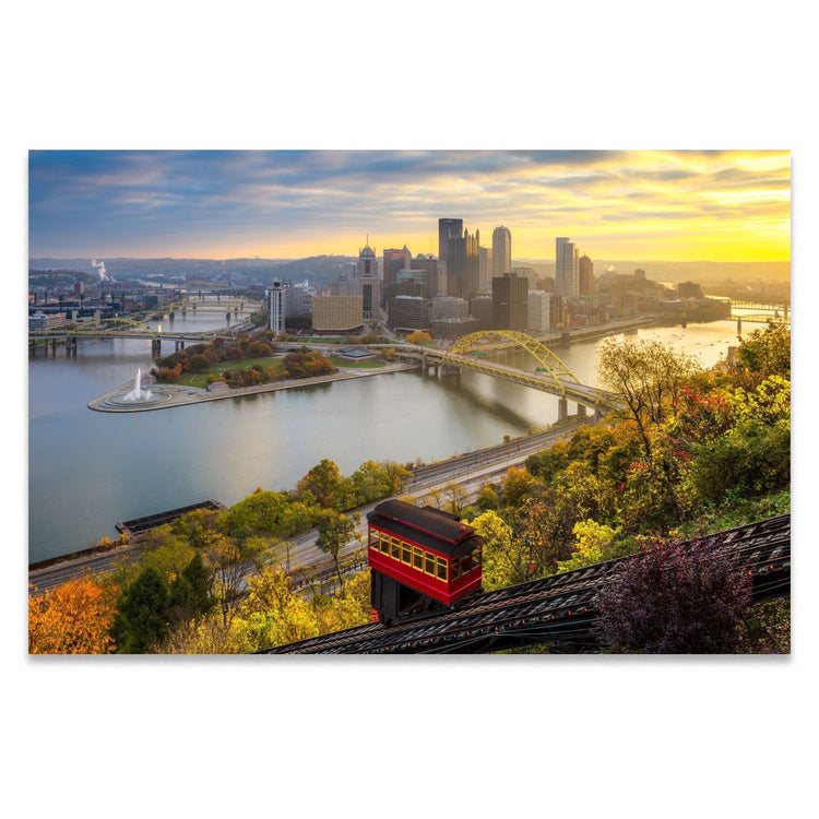 Usual Haunt Pittsburgh Metal Print