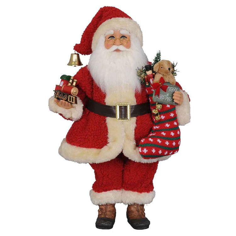 Holiday Train Santa Figurine