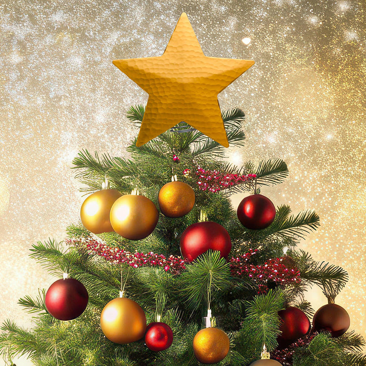 Waterfall Star Tree Topper (Bronze)