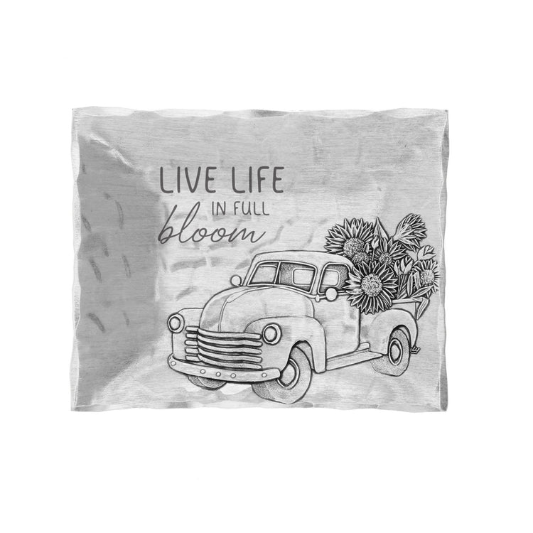 Vintage Floral Truck Accessory Tray