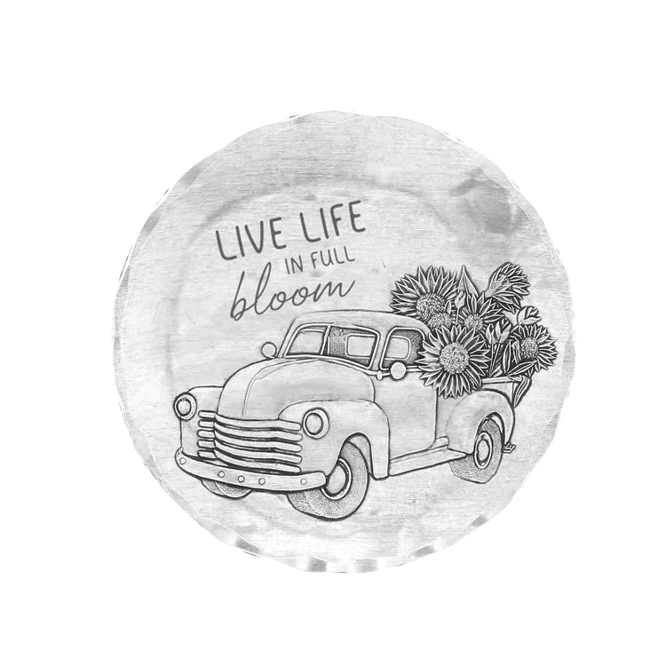 Vintage Floral Truck Expressions Coaster