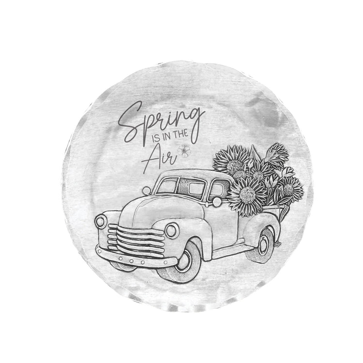 Vintage Floral Truck Expressions Coaster