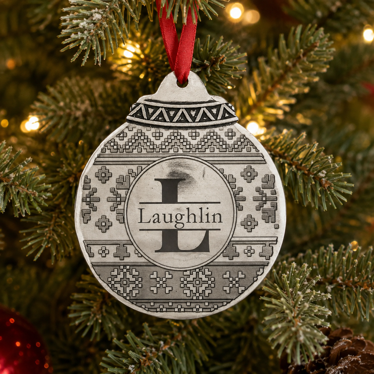 Personalized Ugly Sweater Ornament 