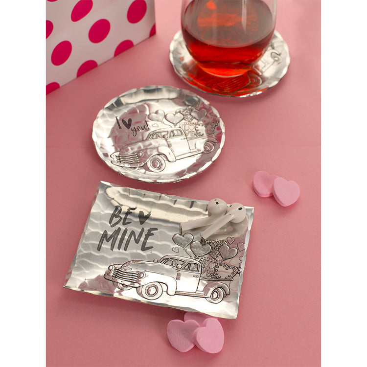 Expressions Vintage Valentines Truck Coaster