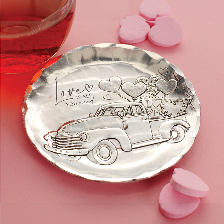 Expressions Vintage Valentines Truck Coaster