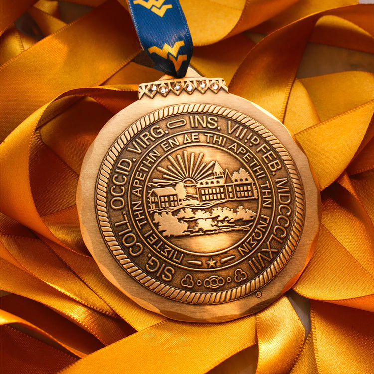 2025 West Virginia University Seal Ornament 