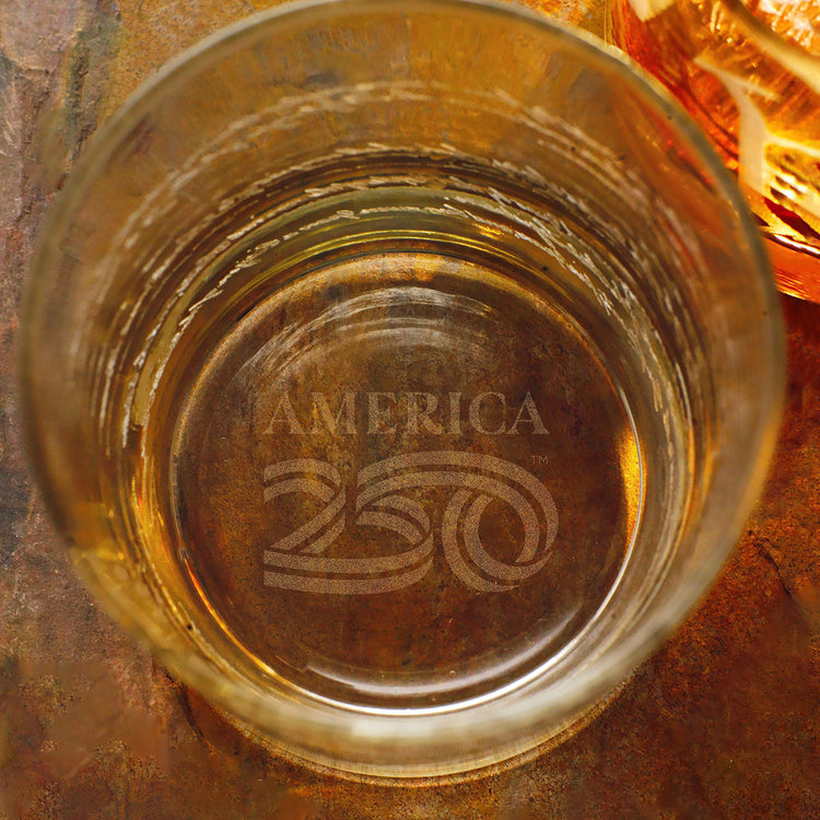 We The People Commemorative Rocks Glass Set- America250 Edition 
