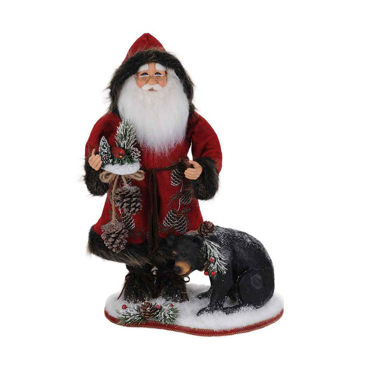 Woodland Bear Santa