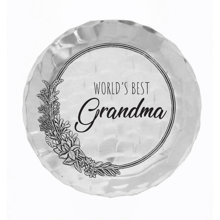 World's Best- Floral Coaster