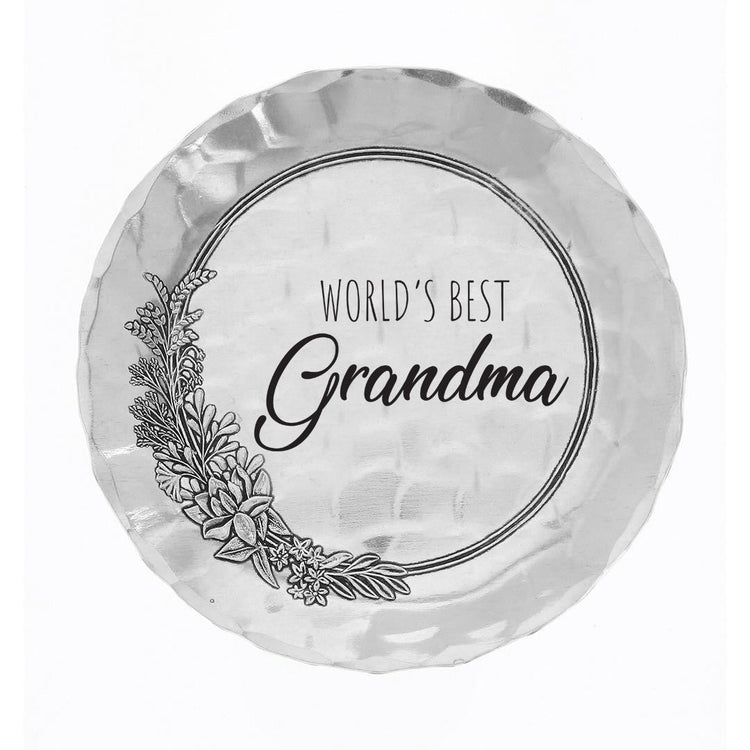 World's Best- Floral Coaster