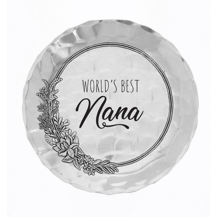 World's Best- Floral Coaster