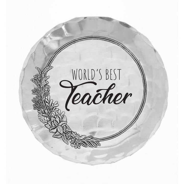 World's Best- Floral Coaster