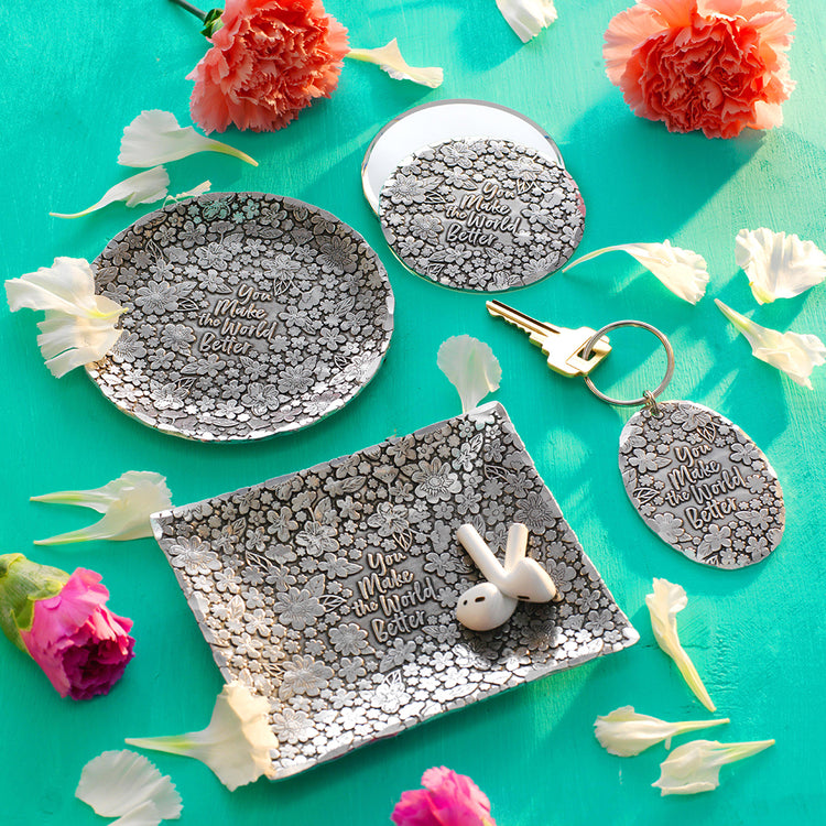 You Make the World Better Hand Mirror