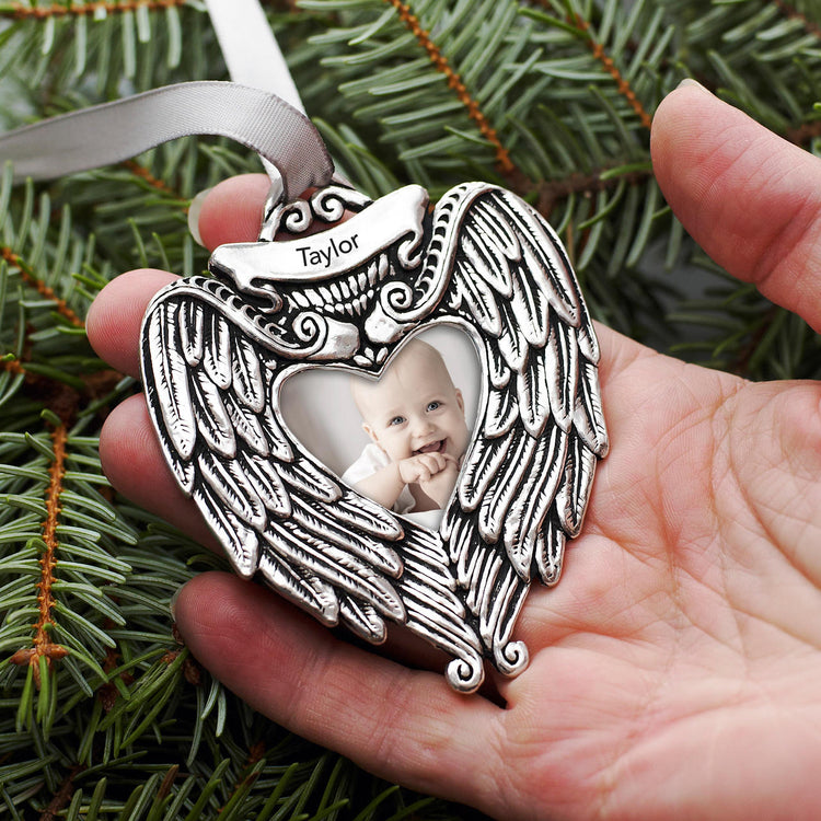 Angel Wing Picture Frame Ornament