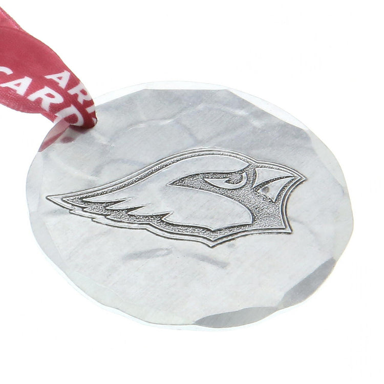 Arizona Cardinals Small Round Ornament (Aluminum) 