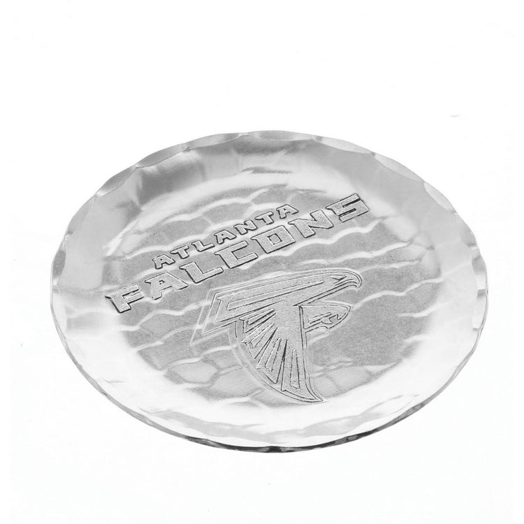 Atlanta Falcons Logo Coaster (Aluminum) - Wendell August Forge