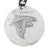 Atlanta Falcons Small Round Ornament (Aluminum) - Wendell August Forge
