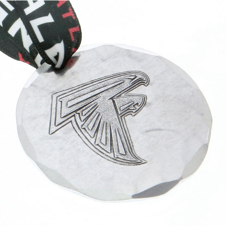 Atlanta Falcons Small Round Ornament (Aluminum) 