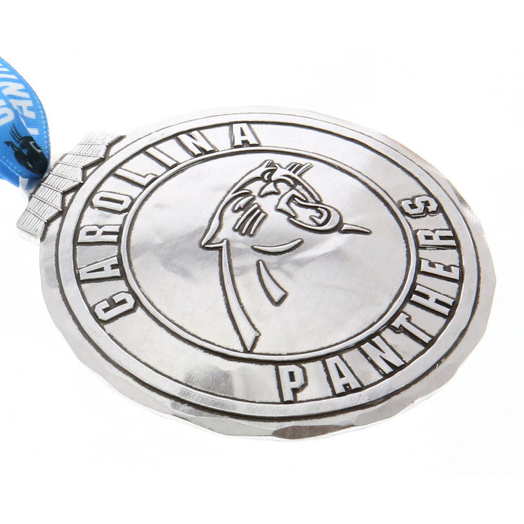 Carolina Panthers Classic Round Ornament (Aluminum) 