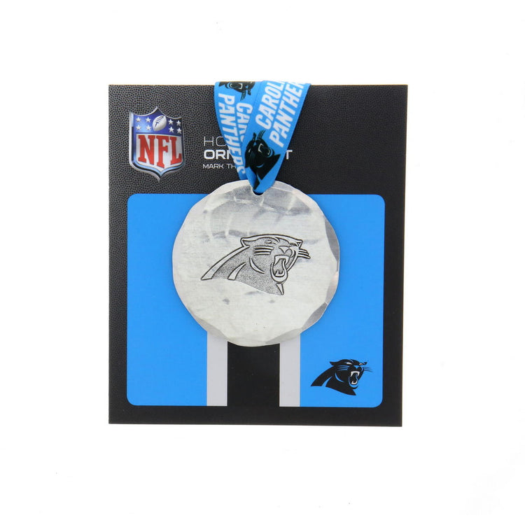 Carolina Panthers Small Round Ornament (Aluminum) 