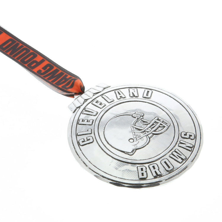 Cleveland Browns Classic Round Ornament (Aluminum) 
