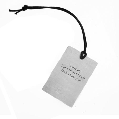 Cleveland Browns Logo Bag Tag (Aluminum)