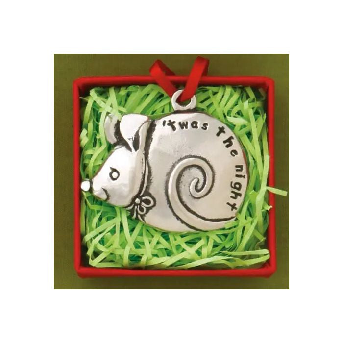 Twas the Night Before Christmas Mouse Ornament
