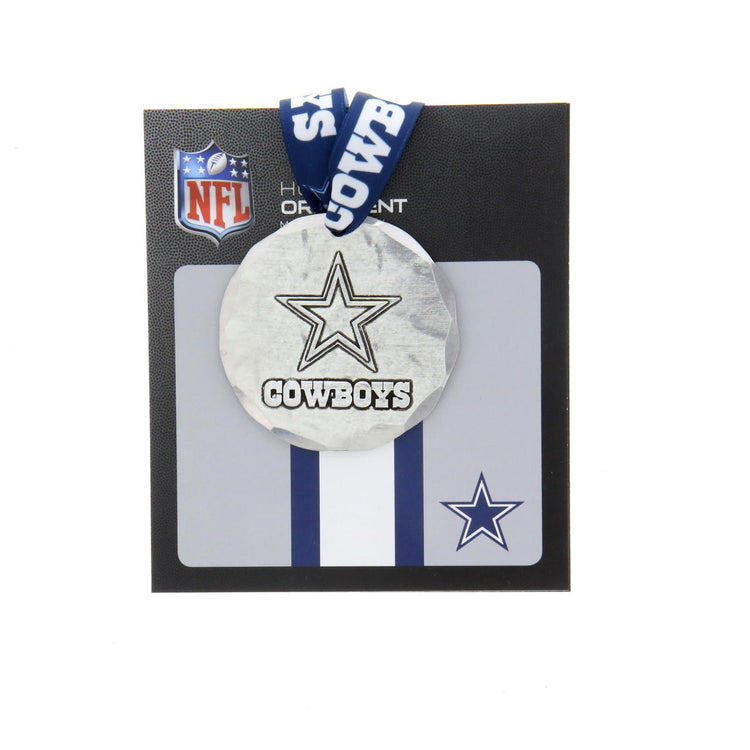 Dallas Cowboys Small Round Ornament (Aluminum)