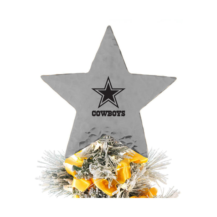 Dallas Cowboys Star Tree Topper (Aluminum)