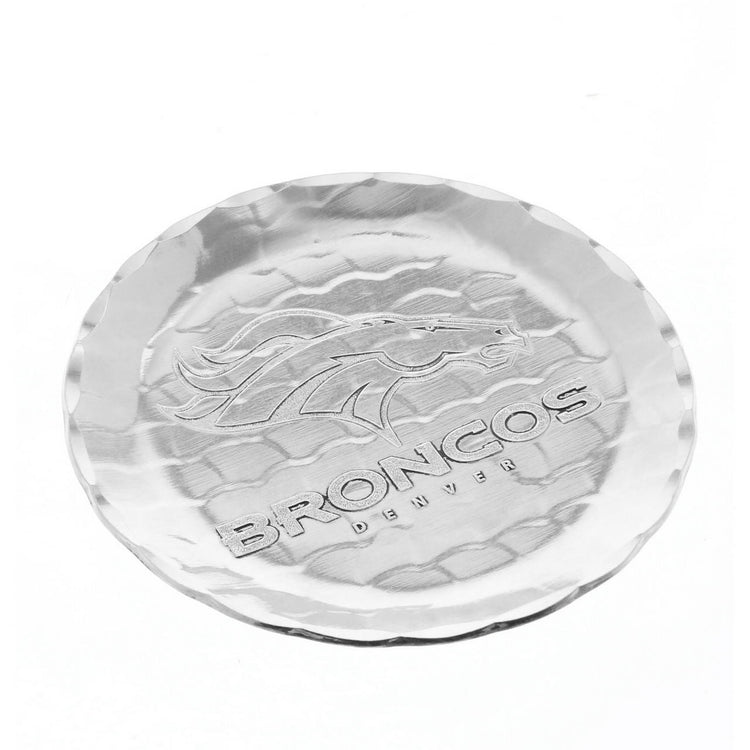 Denver Broncos Logo Coaster (Aluminum) 