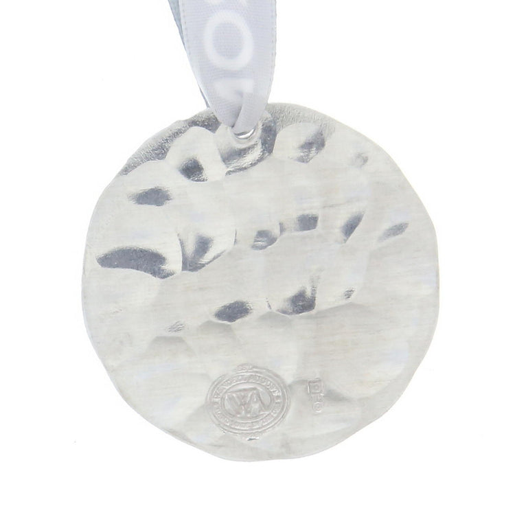 Denver Broncos Small Round Ornament (Aluminum)