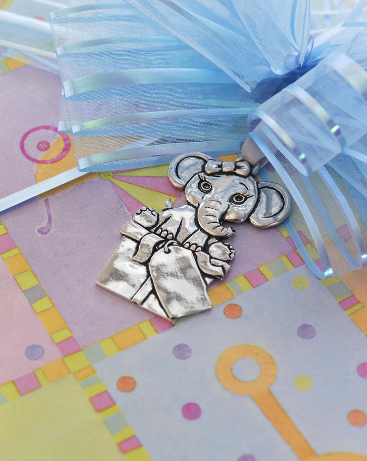 Elephant Baby Ornament