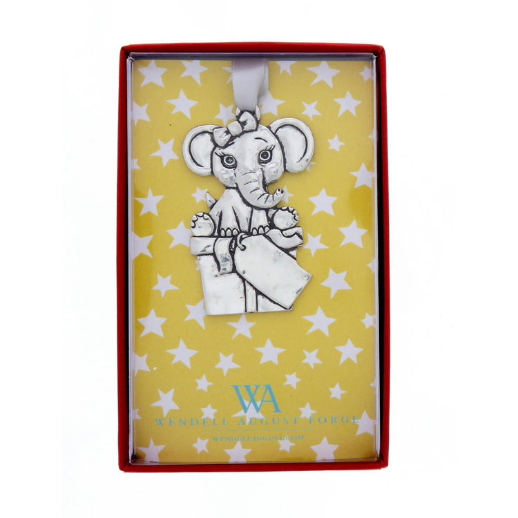 Elephant Baby Ornament
