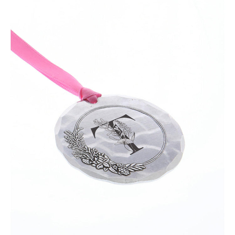 Floral Monogram Initial Ornament