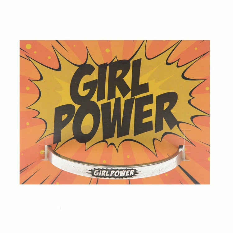 Girl Power Cuff Bracelet